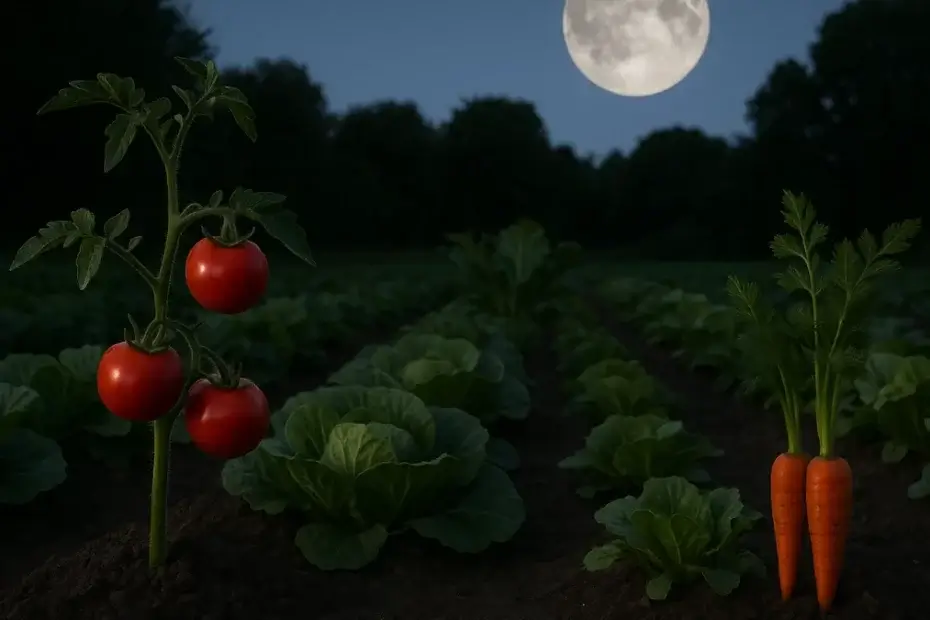 Potager et calendrier lunaire