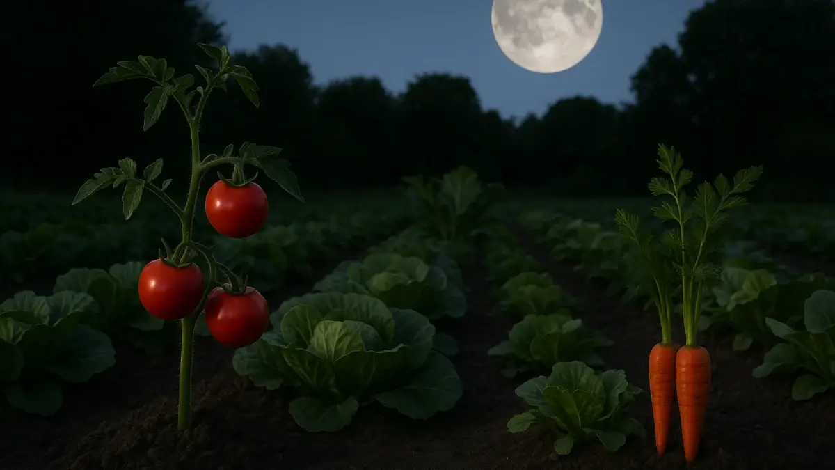 Potager et calendrier lunaire